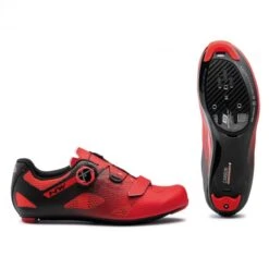 Zapatillas Northwave Storm Carbon Rojo-negro Road